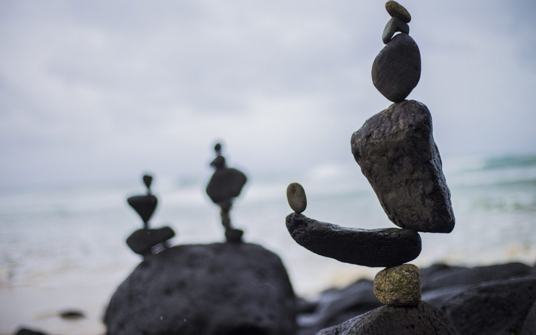 header picture of the "This thing called congruency" article, balanced stones at a seashore